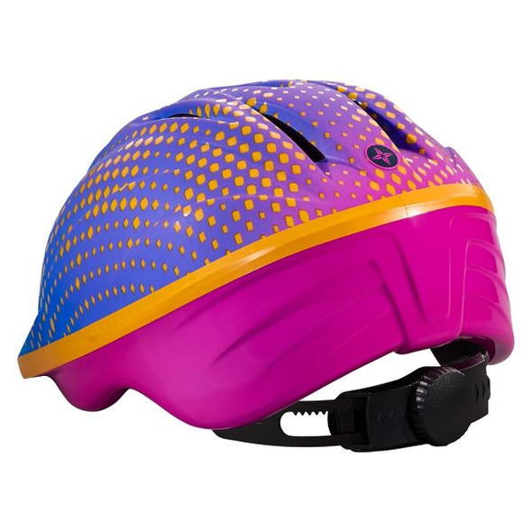 SCHWINN CLASSIC DOT MATRIX CYCLING TODDLER GIRL HELMET - MATRIX BLUE PINK PURPLE New