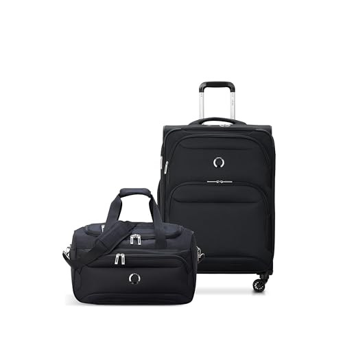 DELSEY PARIS SKY MAX 2.0 SOFTIDE EXPANDABLE SPINNER WHEEL 2PC SET 24"/DUFFLE