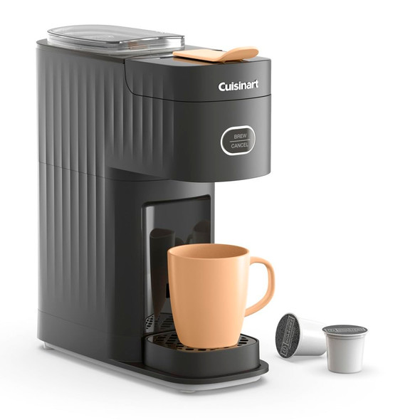 CUISINART SOHO SINGLE-SERVE COFFEEMAKER WHITE OR BLACK SS-7BK - BLK