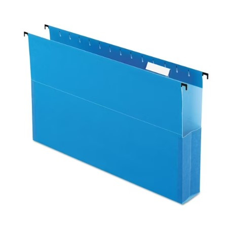 PENDAFLEX SUREHOOK REINFORCED HANGING BOX FILES 2" EXPANSION 25/BOX 59302 - BLUE