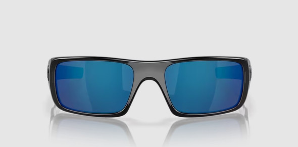 OAKLEY CRANKSHAFT SUNGLASSES BLACK INK FRAMES, ICE IRIDIUM LENSES, 60-19-132
