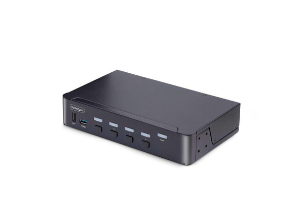 StarTech 4-Port DisplayPort 1.4 KVM Switch - 8K 60Hz / 4K 144Hz - 2x USB 3.0