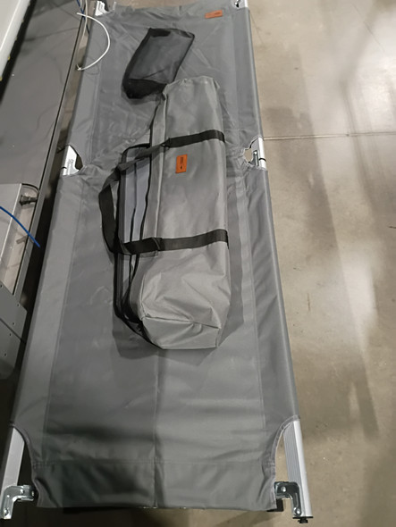 TOUGH OUTDOORS CAMPING COT FOR ADULTS - OVERSIZED CAMPING COT - L - 74 x 25 GRAY