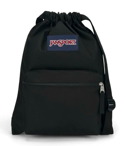 JS0A83LQ008 JANSPORT DRAW SACK, BACKPACK - BLACK New