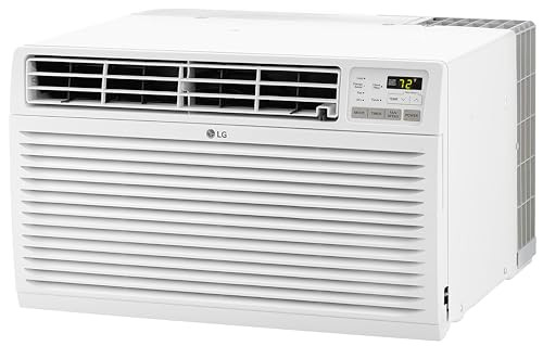 LG 11,500 BTU 11,800 BTU HEAT 230V THRU WALL AC W/REMOTE LT1233HNR - WHITE