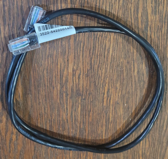 GENERIC 5E ETHERNET CABLE, 3 FEET LONG - BLACK