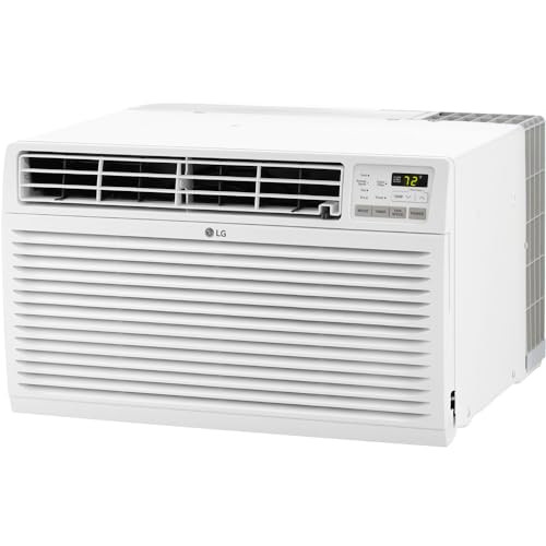 LG 11,800 BTU 115V Through the Wall Air Conditioner, LT12124CNR - WHITE