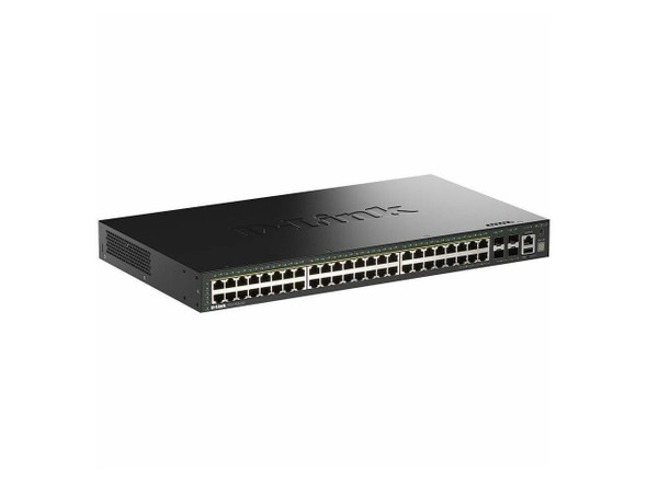 D-Link DGS-1530-52P 48 Ports Ethernet Switch - Manageable - Gigabit Ethernet, 10