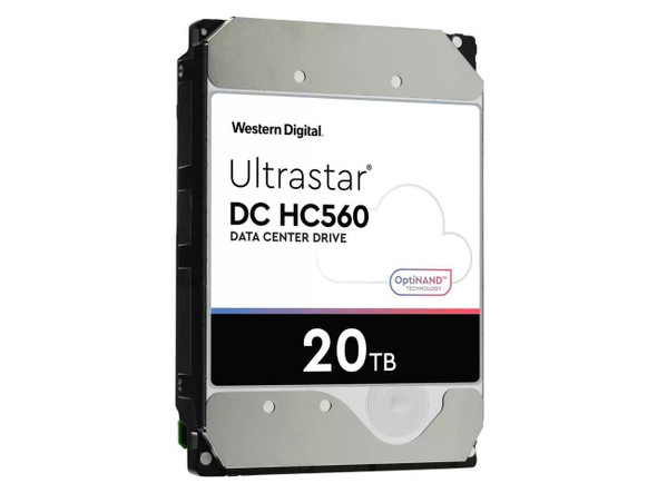Western Digital Ultrastar DC HC560 WUH722020BL5204 20 TB Hard Drive - 3.5" Western Digital Ultrastar DC HC560 WUH722020BL5204 20 TB Hard Drive - 3.5"