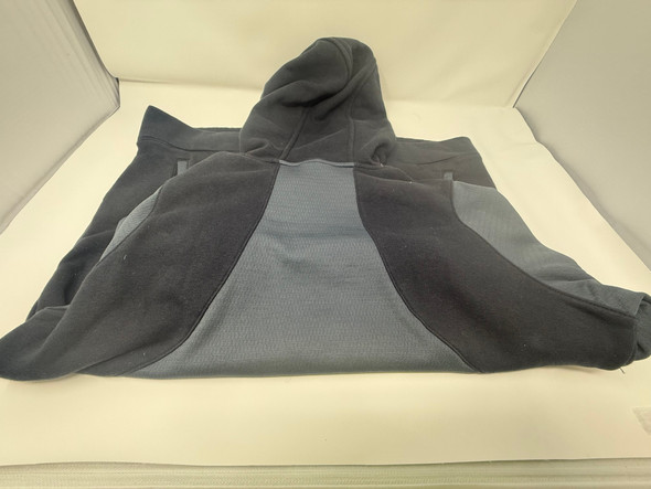 UNDER ARMOUR WOMEN'S UA DYNASTY FLEECE HOODY - SIZE: WOMEN M - BLACK/GRAY
