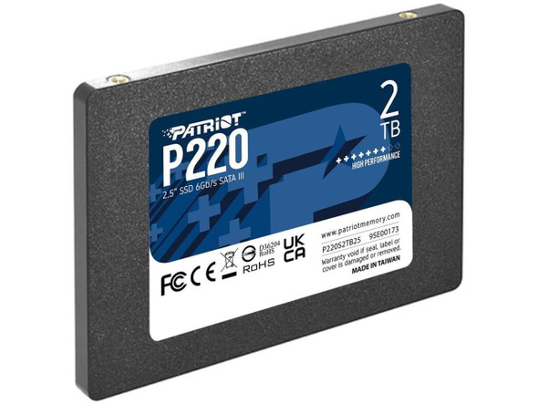 Patriot Memory P220 2TB 2.5" Serial ATA III