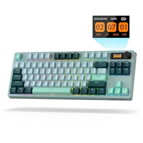 LTC NIMBLEBACK NB841 PRO 75% KEYBOARD 3-LAYER DAMPENER, SWITCH - FOREST GREEN