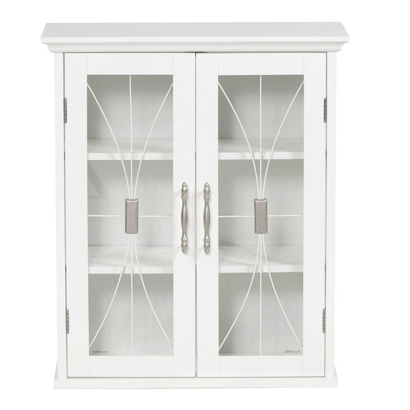 TEAMSON HOME DELANEY 20.5" X 24" 2-DOOR REMOVABLE WALL CABINET A7C930 - WHITE