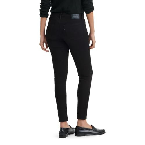 18881-0049 LEVI'S 711 SKINNY SOFT BLACK SIZE 29 X 28 SOFT BLACK New