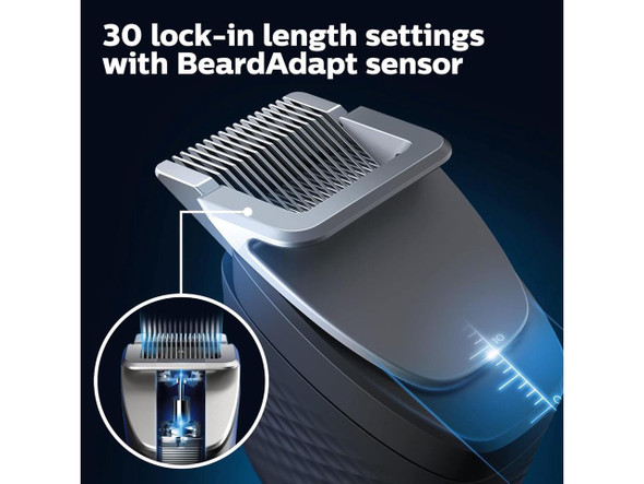 Norelco Philips Series 9000, Ultimate Precision Beard and Hair Trimmer with