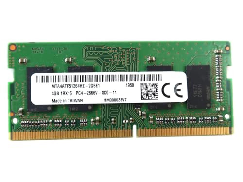 Micron MTA4ATF51264HZ-2G6E1 PC4-2666 4GB DDR4 SODIMM Memory