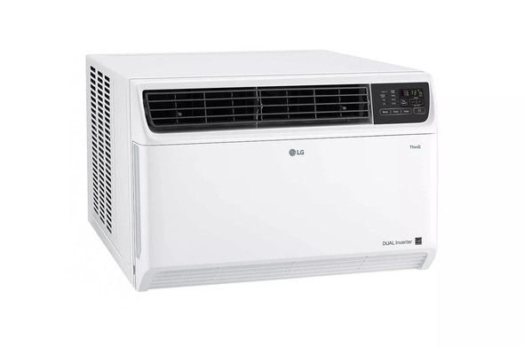 LG 18,000 BTU DUAL INVERTER, SMART WI-FI ENABLED WINDOW AC - WHITE