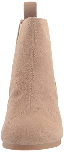 10018692 TOMS WOMEN'S BAILEY ANKLE BOOTS WARM TAUPE SIZE: WOMEN 7.5