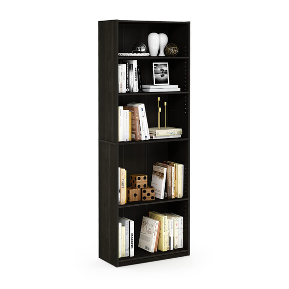 FURINNO JAYA 5-ASHELVES 22062ESP - ESPRESSO