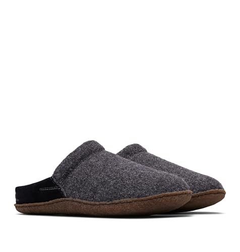 1807891 SOREL WOMENS NAKISKA SCUFF BLACK/NATURAL SIZE 7