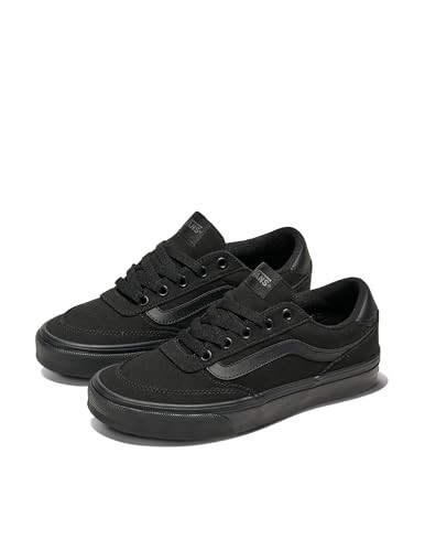Vans Brooklyn Ls Shoe Canvas Black/Black Women Size 11