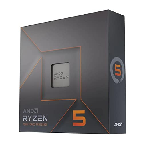 AMD RYZEN 5 7600X 6 CORE UNLOCKED DESKTOP PROCESSOR 100-100000593WOF - Black New