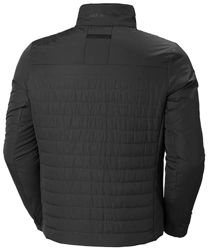 HELly-HANSEN CREW INSULATOR JACKET LIGHTWEIGHT SAILING JACKET MEN L BLACK