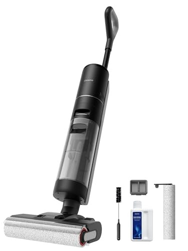 DREAME H12 PRO VACUUM MOP, WET DRY VACUUM CLEANER FOR HARD FLOOR - BLACK