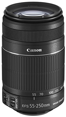 CANON 2044B002 EFS 55-250MM F/4.0-5.6 IS II TELEPHOTO ZOOM 2044B002 - BLACK