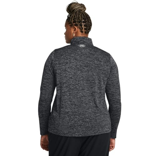 Under Armour Women's Tech Twist Quarter Zip Black/White M New