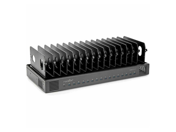 Rocstor Volt DSC16 1000W Charging Station with - Dividers and USB-C Cables  65W