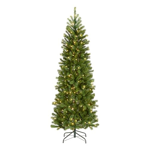 NATIONAL TREE COMPANY 6.5' FT CHRISTMAS TREE 300 LEDS 640 TIPS - GREEN