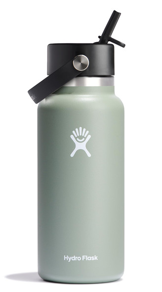 HYDRO FLASK 32 OZ WIDE FLEX STRAW CAP AGAVE - AGAVE New