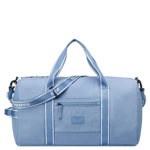 FLORENCE BY MILLS SWEET ESCAPE CARRY-ON DUFFLE BAG - BLUE New