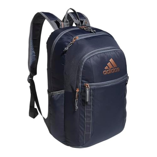 ADIDAS EXCEL BACKPACK MEN WOMEN DURABLE LARGE ATHLETIC LAPTOP 7.0 ROSE GOLD New