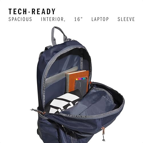 ADIDAS EXCEL BACKPACK MEN WOMEN DURABLE LARGE ATHLETIC LAPTOP 7.0 ROSE GOLD New