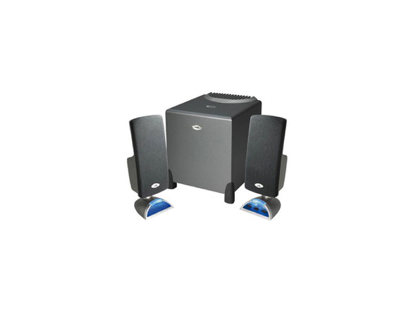 Cyber Acoustics CA-3090 9 Watts total RMS 2.1 3 Piece Flat Panel Design