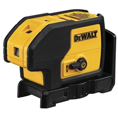 DEWALT 100 FT. RED SELF-LEVELING 3-SPOT LASER LEVEL - BLACK/YELLOW