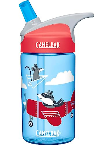 CAMELBAK EDDY KIDS WATER BOTTLE 12OZ AIRPLANE BANDITS New