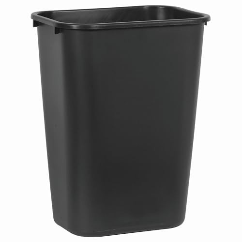 RUBBERMAID COMM PRODUCTS WASTEBASKET TRASH CONTAINER 41QT 10.25 GAL BLACK