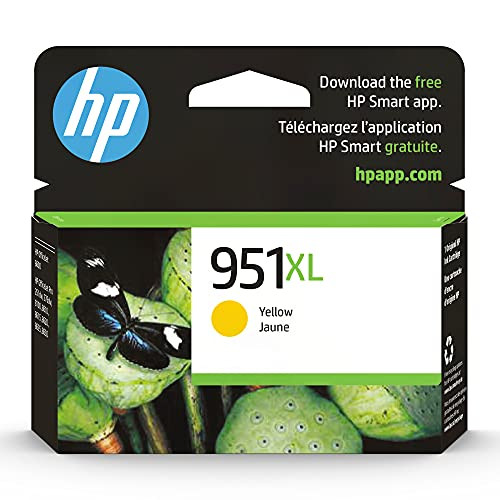 HP 951XL YELLOW HIGH YIELD INK CARTRIDGE - YELLOW JAUNE