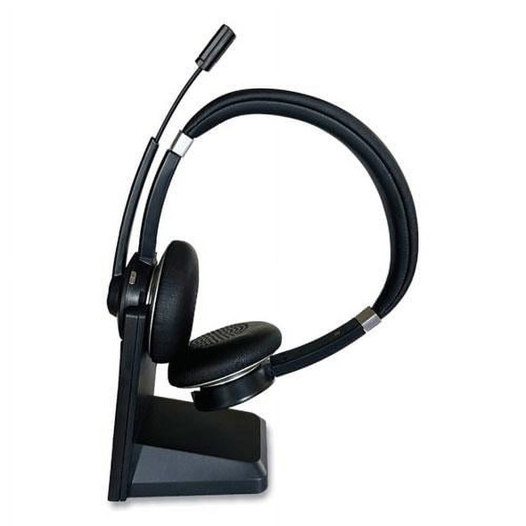 INNOVERA IVR70003 BINAURAL OVER THE HEAD BLUETOOTH HEADSET - BLACK SILVER
