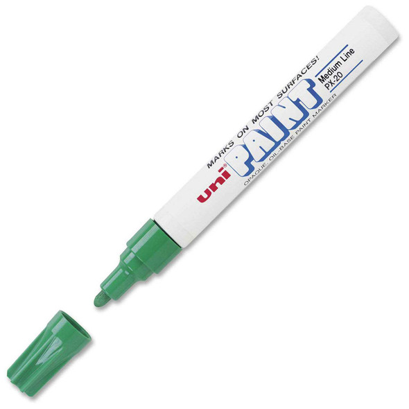 UNIBALL UNI-BALL PAINT MARKER MEDIUM LINE PX-20 12 COUNT - GREEN