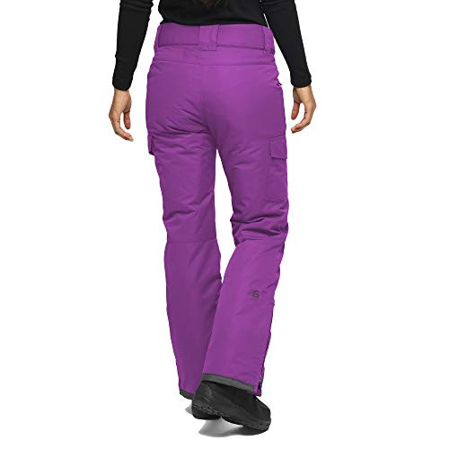 ARCTIX WOMENS SNOW SPORTS INSULATED CARGO PANTS MEDIUM 31" INSEAM - AMETHYST New