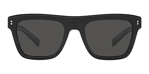 DOLCE GABBANA DG4420-501/87 SUNGLASSES BLACK W/DARK GREY 52MM