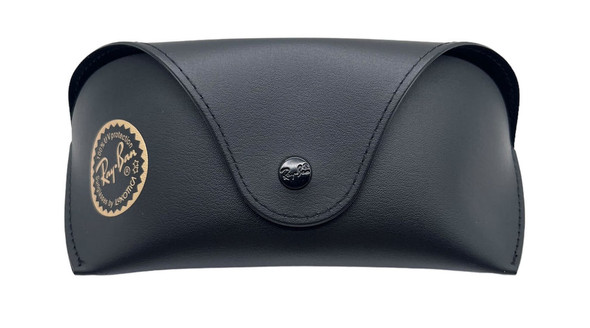 RAY-BAN LARGE LEATHERETTE CASE - BLACK