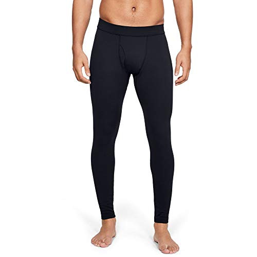 UNDER ARMOUR MEN'S PACKAGED BASE 2.0 LEGGINGS - SIZE: MEN XL - BLACK