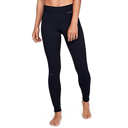 1343325 UNDER ARMOUR WOMEN'S BASE LEGGINGS 2.0 BLACK SZ S New