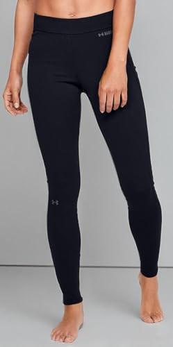 1343325 UNDER ARMOUR WOMEN'S BASE LEGGINGS 2.0 BLACK SZ S New