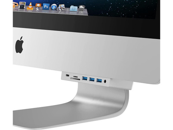 SABRENT Multi-Port iMac Hub with Front Access USB Ports, SD/Micro SD Card